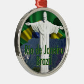 Rio de Janeiro Brasilien Ornament Aus Metall (Rechts)