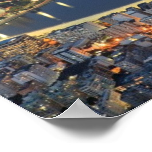 Rio de Janeiro, Brasilien Poster (Ecke)