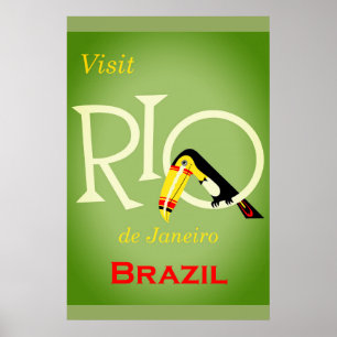 Rio de Janeiro Brasilien Poster