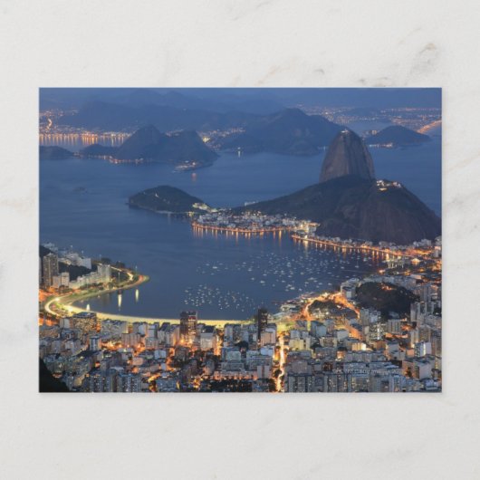 Rio de Janeiro, Brasilien Postkarte (Vorderseite)