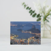 Rio de Janeiro, Brasilien Postkarte (Stehend Vorderseite)