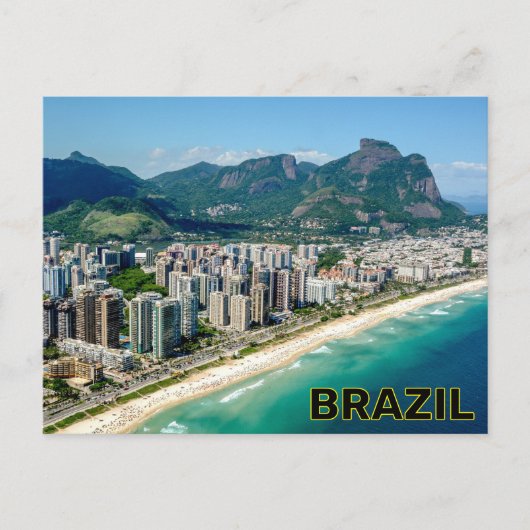 Rio de Janeiro, Brasilien Postkarte (Vorderseite)