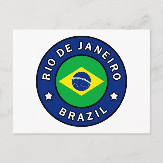 Rio de Janeiro Brasilien Postkarte (Vorderseite)