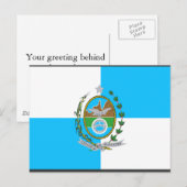 Rio de Janeiro, Brasilien Postkarte (Vorne/Hinten)
