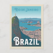 Rio De Janeiro, Brasilien Postkarte (Vorderseite)