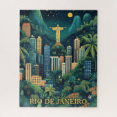 Rio de Janeiro Brasilien Puzzle (Vertikal)