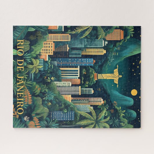 Rio de Janeiro Brasilien Puzzle (Horizontal)