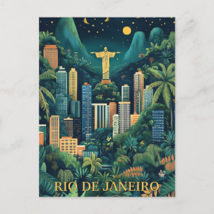 Rio de Janeiro Brasilien Reise Postkarte