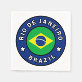 Rio de Janeiro Brasilien Serviette (Vorderseite)