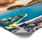 Rio de Janeiro Brasilien Stadt Poster (Ecke)