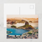 Rio De Janeiro Brasilien Stadt Postkarte (Vorne/Hinten)
