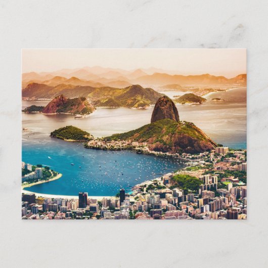 Rio De Janeiro Brasilien Stadt Postkarte (Vorderseite)