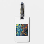 Rio De Janeiro Brasilien Starry Night Gepäckanhänger (Rückseite vertikal)