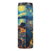 Rio De Janeiro Brasilien Starry Night Thermosbecher (Rückseite)