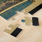 Rio De Janeiro Brasilien Vintage Travel Puzzle (Seite)