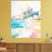 Rio de Janeiro Brazil Painting Canvas Leinwanddruck (Insitu (Wohnzimmer))