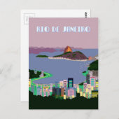 Rio de Janeiro - BRAZIL Postkarte (Vorne/Hinten)