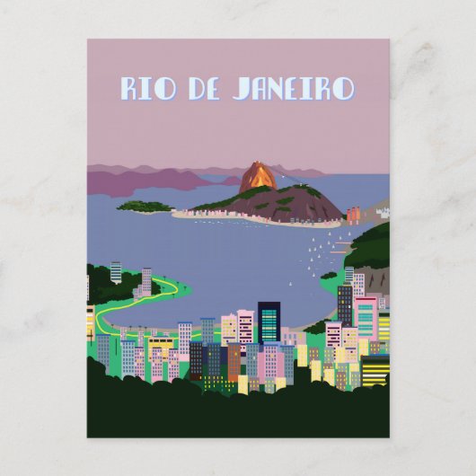 Rio de Janeiro - BRAZIL Postkarte (Vorderseite)