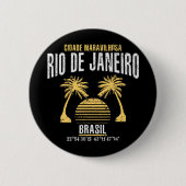 Rio de Janeiro Button (Vorderseite)