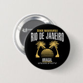 Rio de Janeiro Button (Vorne & Hinten)