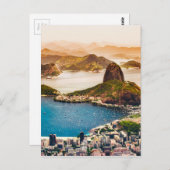 Rio De Janeiro Cityscape View Postkarte (Vorne/Hinten)