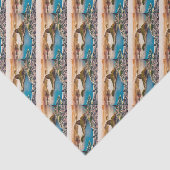 Rio De Janeiro Cityscape View Seidenpapier (Ausschnitt)