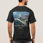 Rio de Janeiro Copacabana Beach 2017 Foto Design T-Shirt (Rückseite)