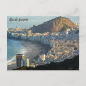Rio de Janeiro, Copacabana View Postkarte (Vorderseite)