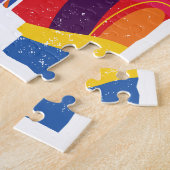 Rio de Janeiro Cristo Redentor Brasilien farbenfro Puzzle (Seite)