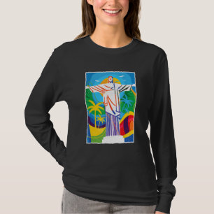 Rio de Janeiro Cristo Redentor eine Christusstatue T-Shirt