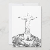 Rio de Janeiro Einladung (Rückseite)