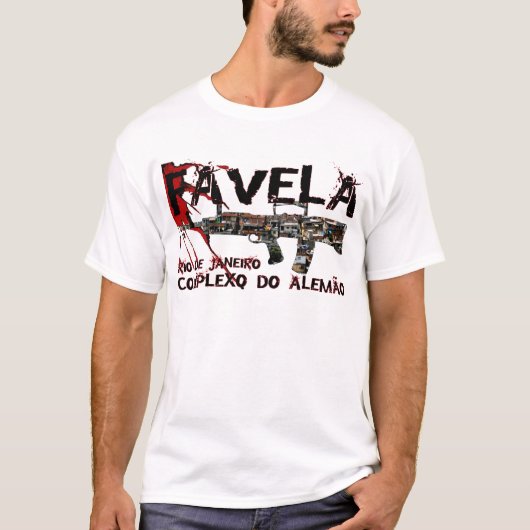 Rio de Janeiro Favela T-Shirt (Vorderseite)