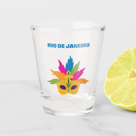 Rio de Janeiro Glass Schnapsglas (Vorderseite)
