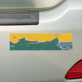 Rio De Janeiro Green and yellow Autoaufkleber (Auf Auto)