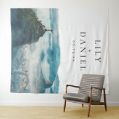 Rio de Janeiro Hochzeitsfoto Hintergrund Wandteppich (Beispiel (Horizontal))