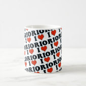 Rio de janeiro - I Liebe Rio Kaffeetasse (Mittel)