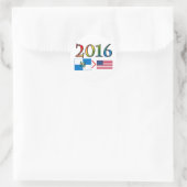 Rio de Janeiro ist besser Runder Aufkleber (Tasche)