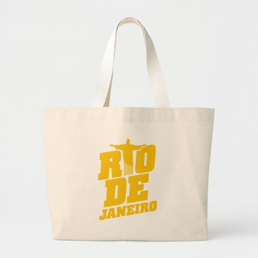 Rio de Janeiro Jumbo Stoffbeutel (Vorne)