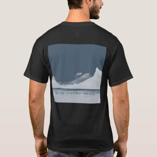 Rio de janeiro Landschaft T-Shirt (Rückseite)