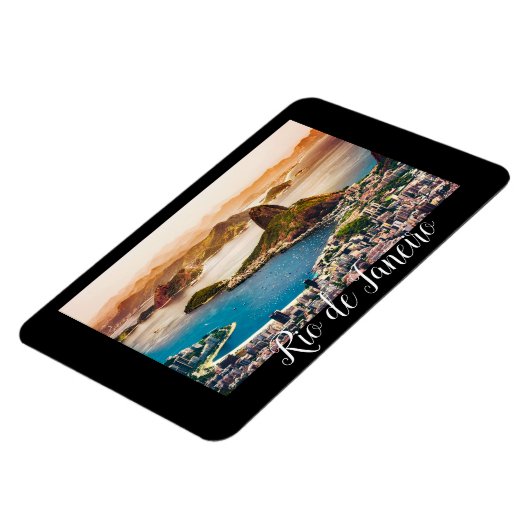 Rio de Janeiro Landschaftlich View Magnet (Linke Seite)