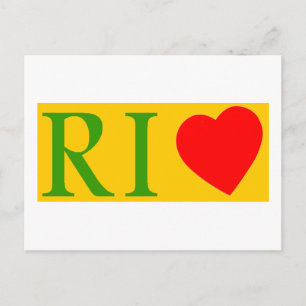 Rio de Janeiro Liebe Postkarte