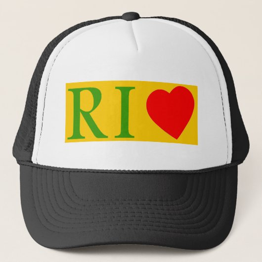 Rio de Janeiro Love Truckerkappe (Vorderseite)