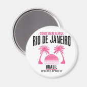 Rio de Janeiro Magnet (Vorderseite/Rückseite)