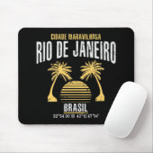 Rio de Janeiro Mousepad (Mit Mouse)