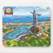 Rio de Janeiro Mousepad (Vorne)