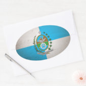 Rio de Janeiro Ovaler Aufkleber (Umschlag)