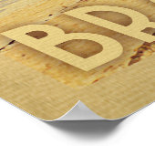 Rio de Janeiro Palm Tree Vintage Reise Poster (Ecke)