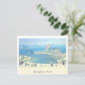 Rio De Janeiro Postcard Postkarte (Stehend Vorderseite)