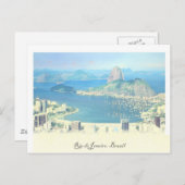 Rio De Janeiro Postcard Postkarte (Vorne/Hinten)