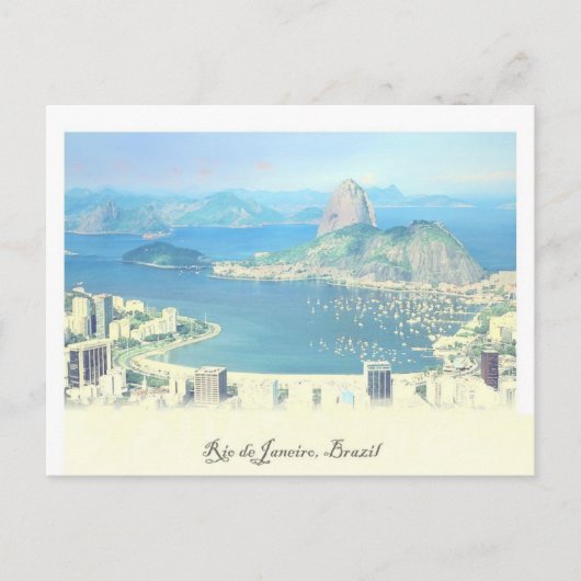 Rio De Janeiro Postcard Postkarte (Vorderseite)